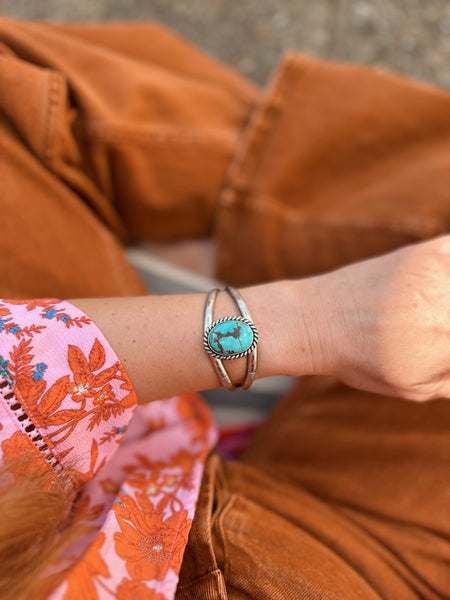 LASSO TURQUOISE RING - NO. 1 - FINISH TO SIZE