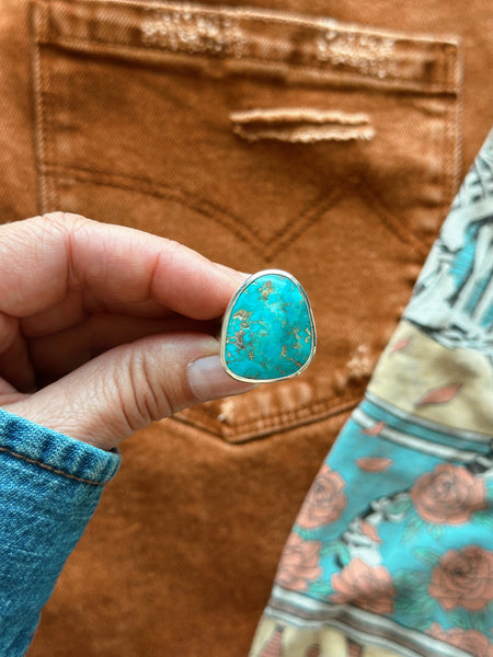 RED MTN TURQUOISE RING - SIZE 9.5