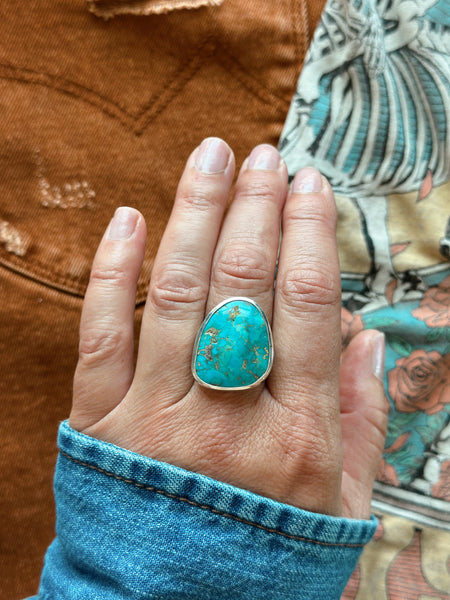RED MTN TURQUOISE RING - SIZE 9.5