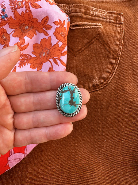 LASSO TURQUOISE RING - NO. 1 - FINISH TO SIZE