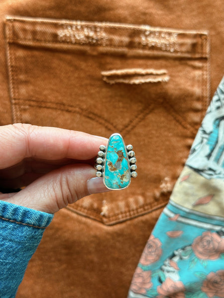 SHIELD RING  - NO.1 - SIZE 8.25