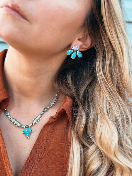 WILDFLOWER STUDS - NO.1