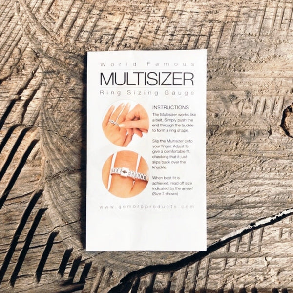 RING SIZING GAUGE - FREE SHIPPING