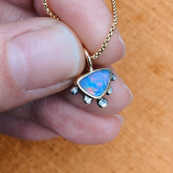 OJO OPAL GOLD PENDANT - NO. 1
