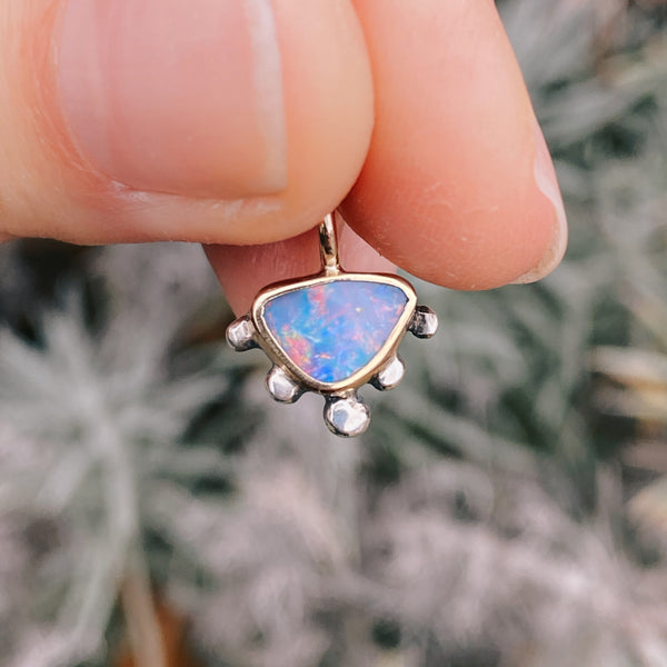 OJO OPAL GOLD PENDANT - NO. 1