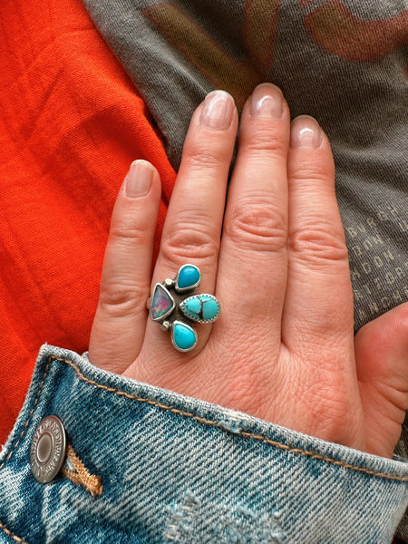 WILDFLOWER RING - NO. 1 - SIZE 7 1/4