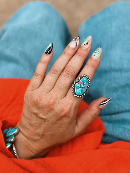 LASSO NUGGET RING - NO. 1 - SIZE 8.5