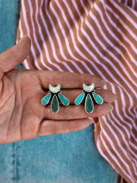 LUNA BLOOM STUDS - NO. 1