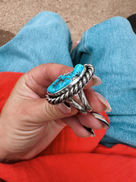 LASSO NUGGET RING - NO. 1 - SIZE 8.5
