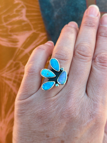 WILDFLOWER RING - NO. 1 - SIZE 6.75