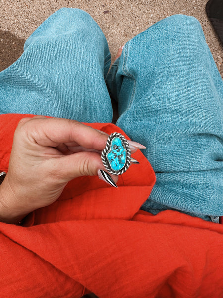 LASSO NUGGET RING - NO. 1 - SIZE 8.5