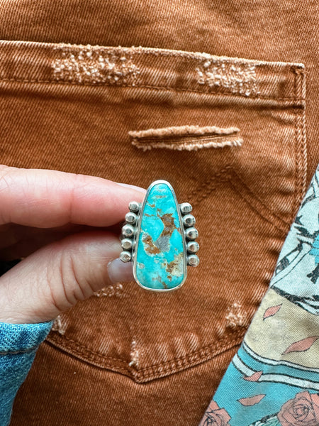 SHIELD RING  - NO.1 - SIZE 8.25