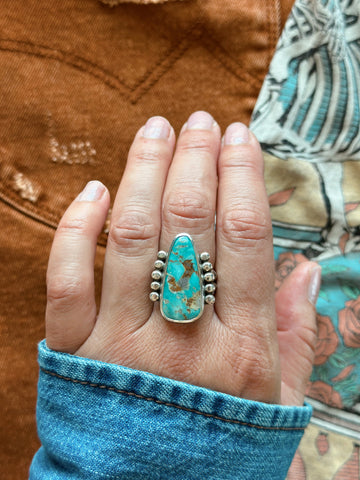 SHIELD RING  - NO.1 - SIZE 8.25