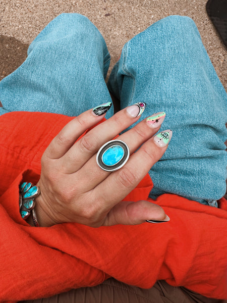 SHADOWBOX RING - NO. 1 - SIZE 8