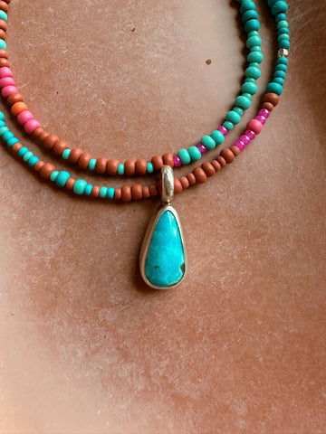 SIMPLE TURQUOISE CHARM - NO. 1