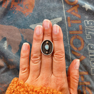 SHADOWBOX RING - NO.4 - SIZE 6 3/4