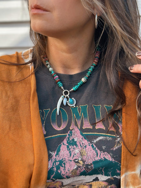 PEARL CROSS CHARM - NO. 1