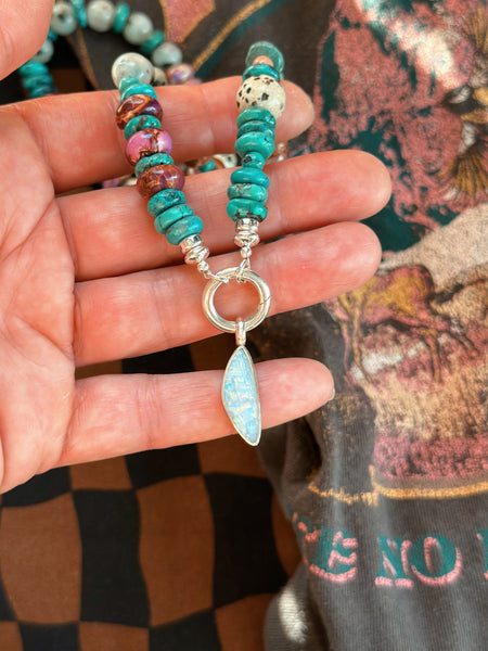 SIMPLE OPAL CHARM - NO. 1