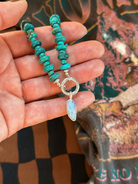 SIMPLE OPAL CHARM - NO. 2