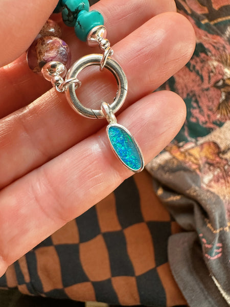 SIMPLE OPAL CHARM - NO. 4