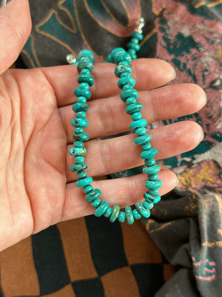 TURQUOISE CHARM NECKLACE - NO. 1