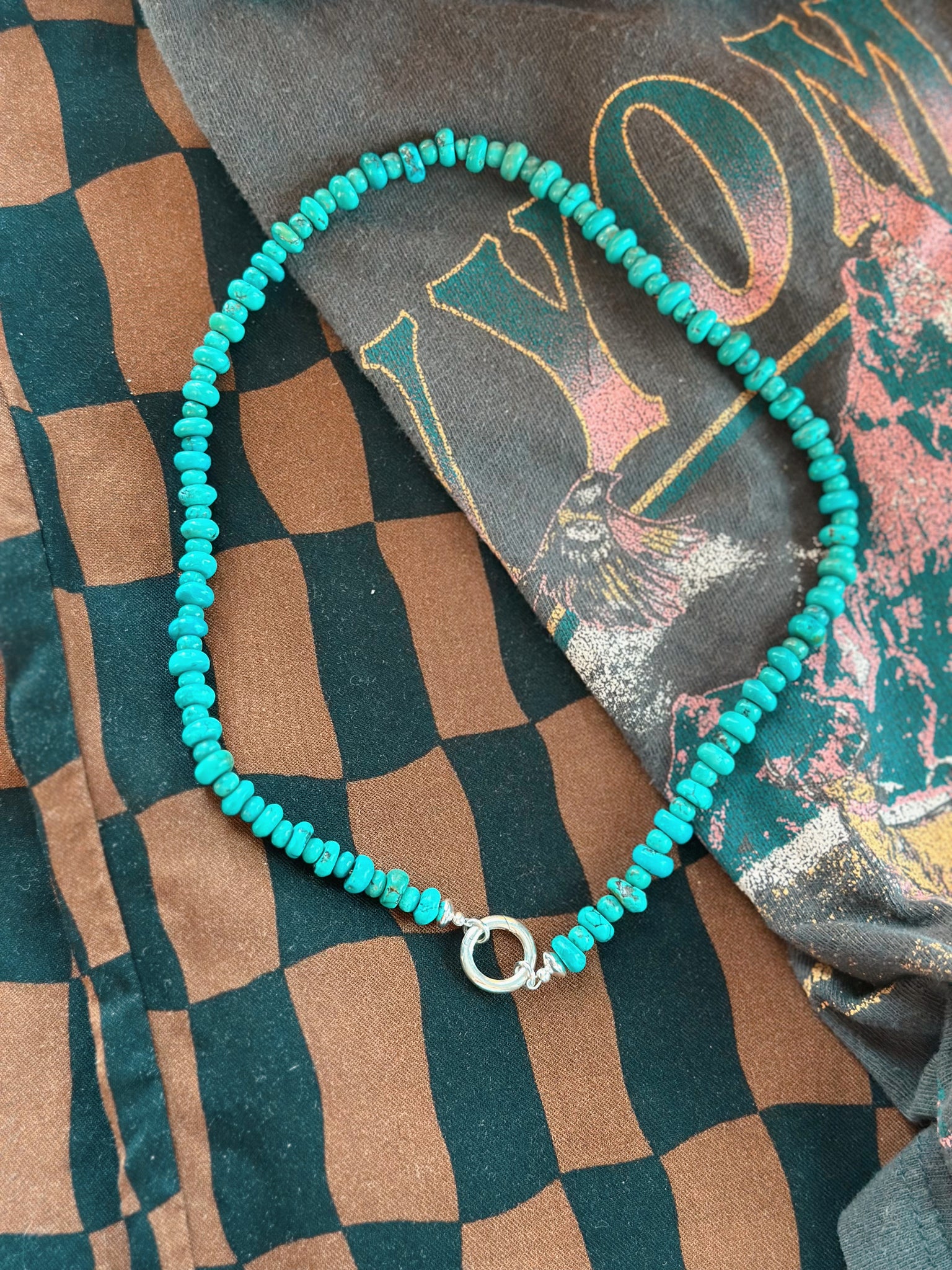 TURQUOISE CHARM NECKLACE - NO. 2