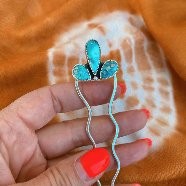 STONED WILDFLOWER HAIRPIN - NO.1