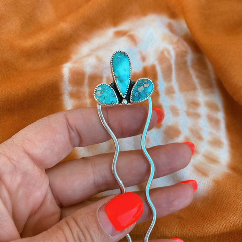 STONED WILDFLOWER HAIRPIN - NO.1