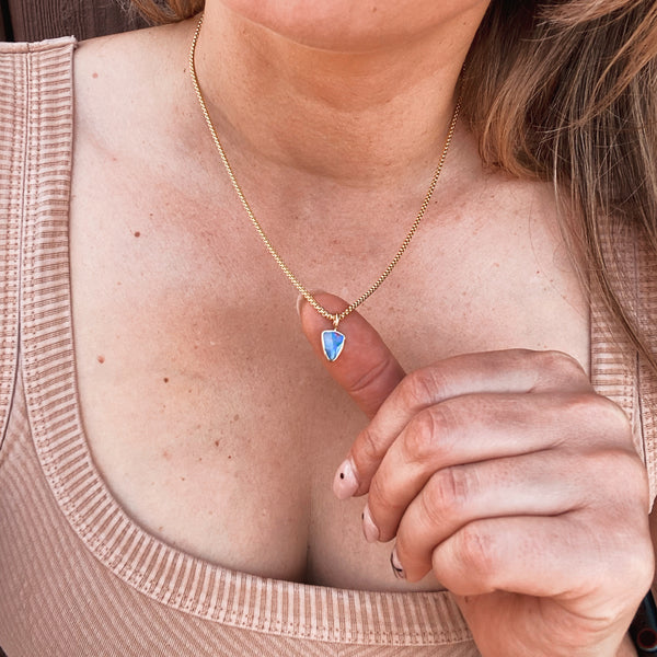 OPAL GOLD PENDANT - NO. 1