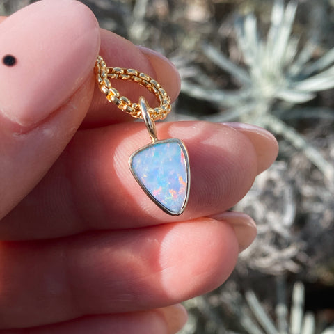 OPAL GOLD PENDANT - NO. 2