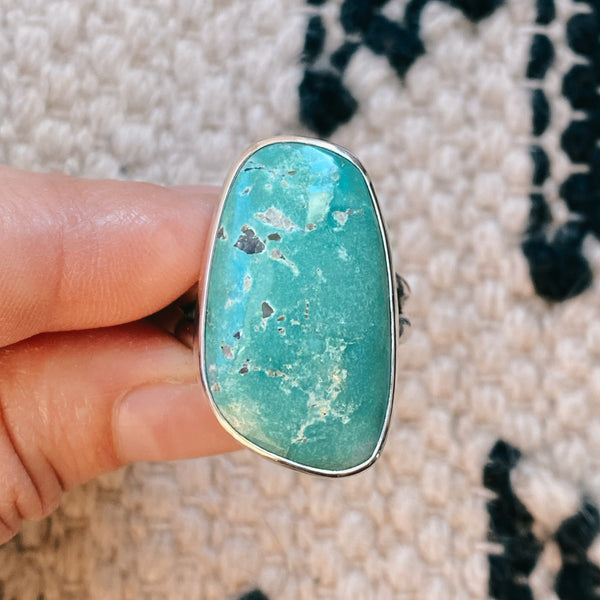 FOX TURQUOISE RING - SIZE 10