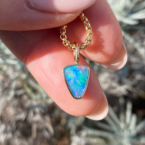 OPAL GOLD PENDANT - NO. 1