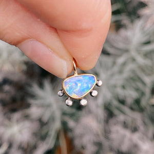 OJO OPAL GOLD PENDANT - NO. 4